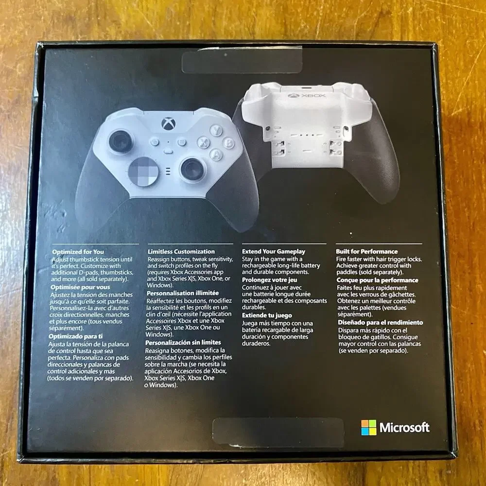 Xbox Elite Series 2 Core Controller Original Box, Insert, Manual NO Controller